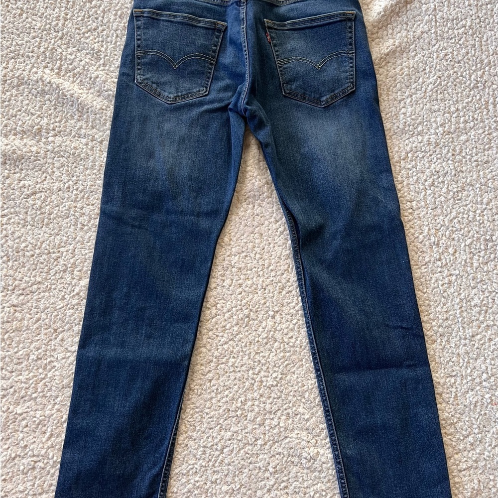Levi's Dark Blue Straight Jeans